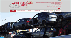 Desktop Screenshot of desguacerufete.com